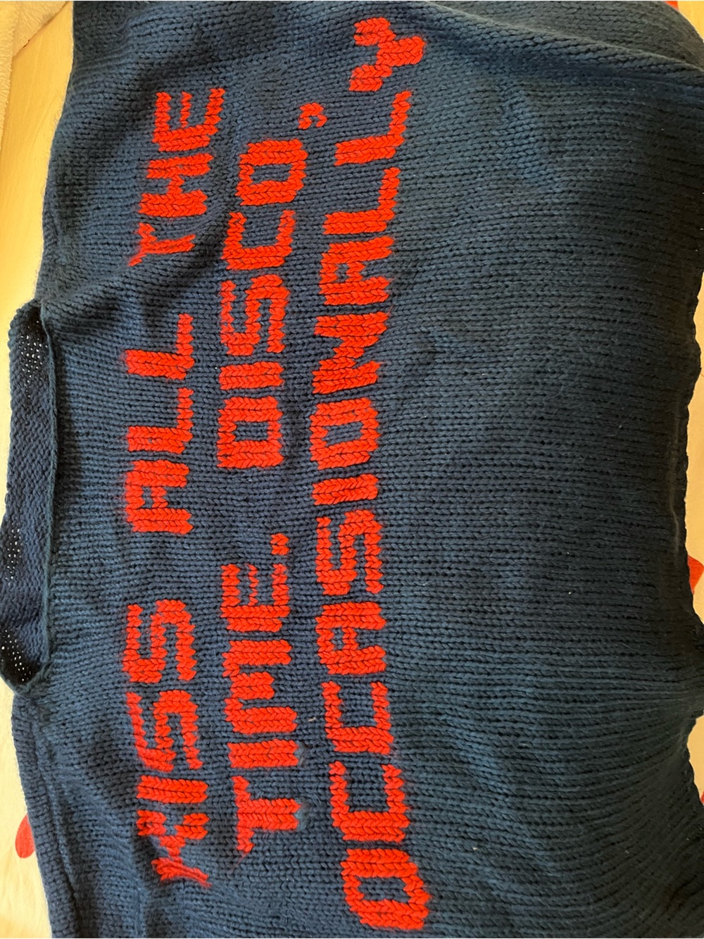 Knit Harry Styles Kiss All the Time, Disco Occasionally Cropped Shirt